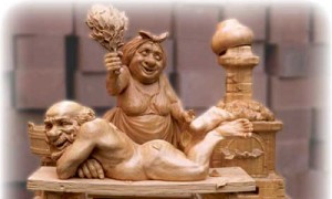 Фигурка о русской бане